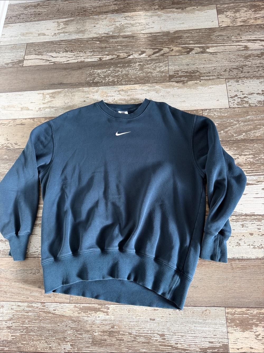 Nike Crewneck Oversized Sweatshirt in dark Blue Size XS